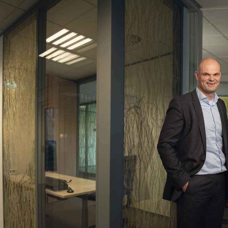 Manager op kantoor