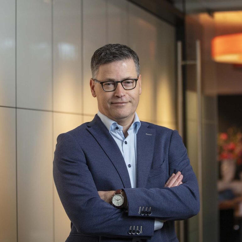 Zakelijk portret in kantoor